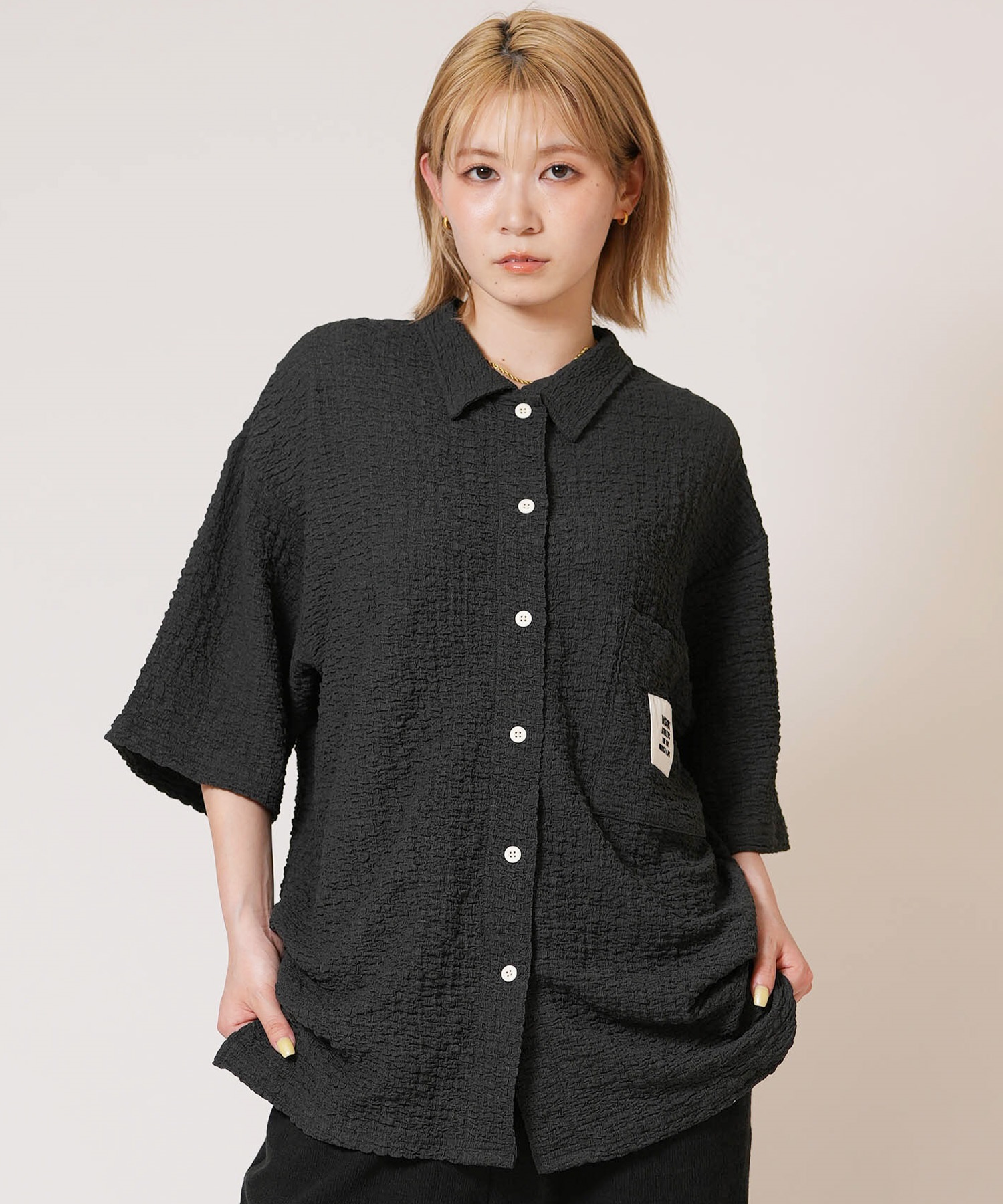 DISCUS ATHLETIC ディスカス アスレチック 半袖 シャツ レディース フクレジャガードシャツ 6287-9120(08PN-M)