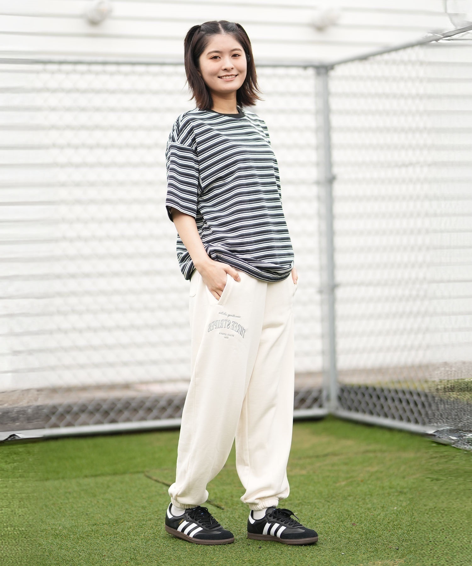 adidas Skateboarding アディダス スケートボーディング スニーカー メンズ レディース  サンバ SAMBA ADV 421261917 IE3100(BK/WT-23.0cm)