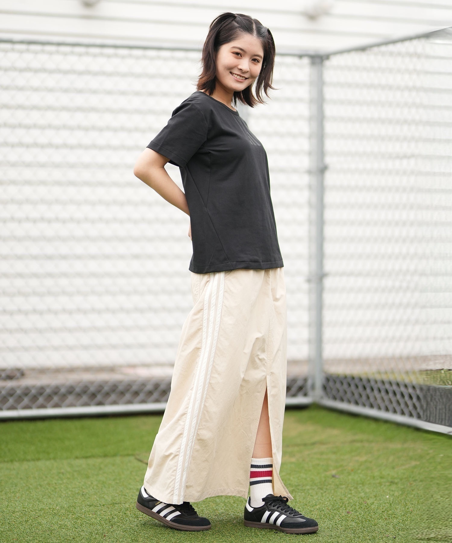 adidas Skateboarding アディダス スケートボーディング スニーカー メンズ レディース  サンバ SAMBA ADV 421261917 IE3100(BK/WT-23.0cm)