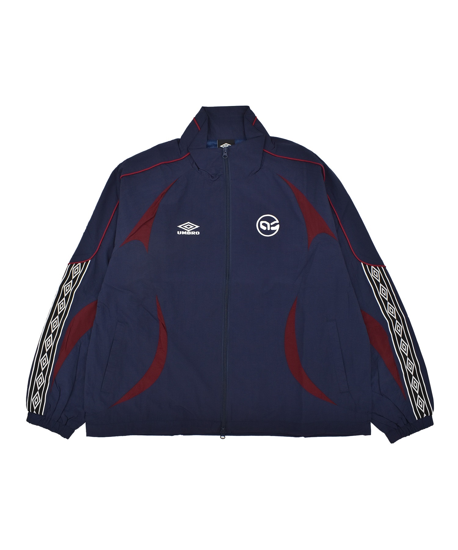 【予約商品 5月上旬より順次発送】UMBRO アンブロ × ALAN SHIRAHAMA トラックジャケット UM26SSAL-BZ01(BLACK-M)