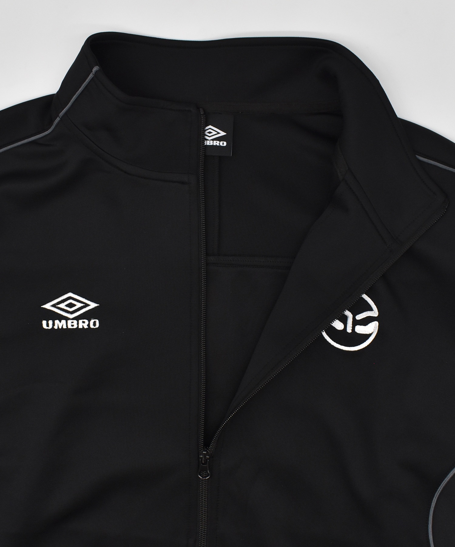 【予約商品 5月上旬より順次発送】UMBRO アンブロ × ALAN SHIRAHAMA カット トラックジャケット UM26SSAL-TP01(BLACK-M)