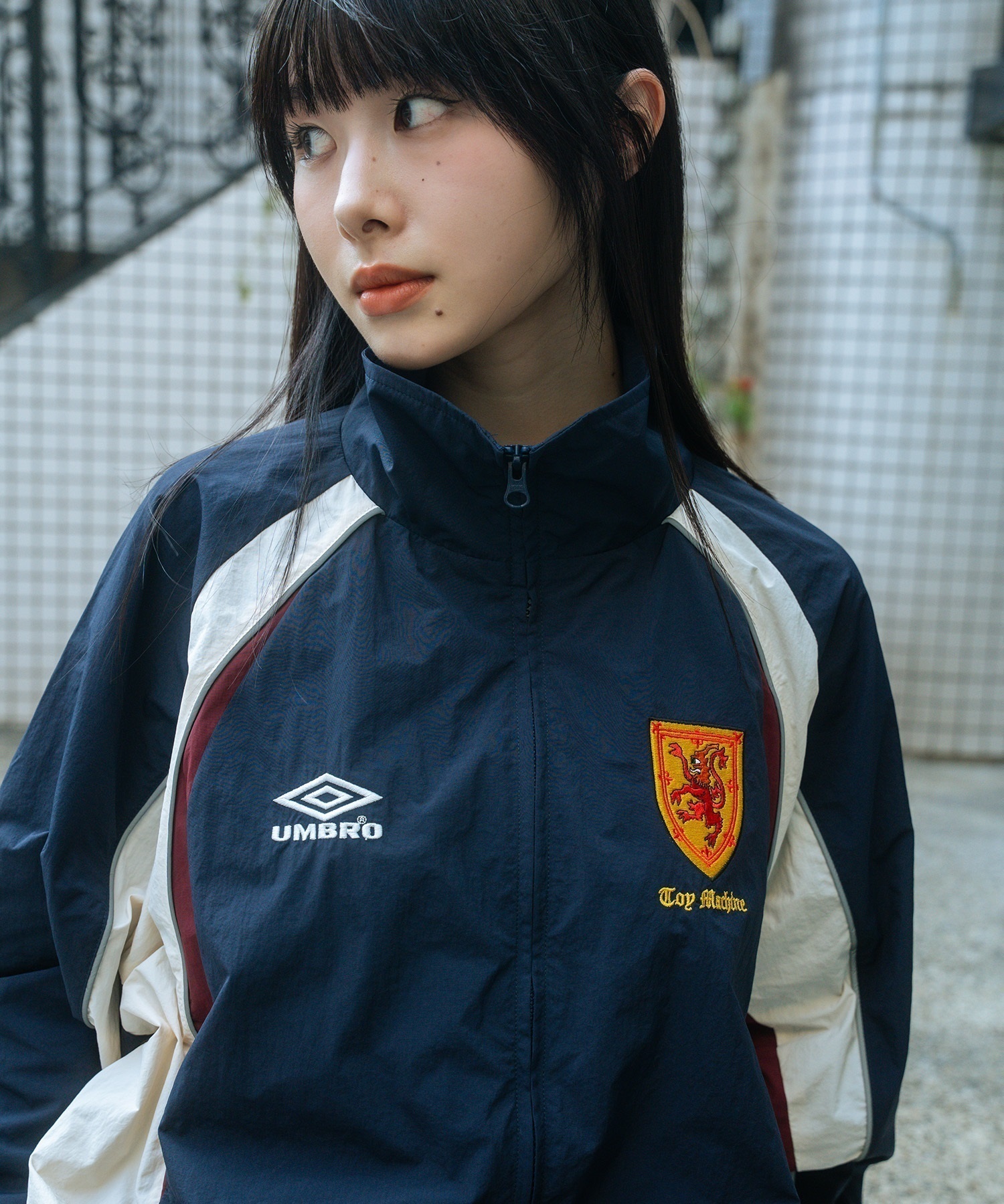 UMBRO TOY MACHINE コラボ ナイロンジャケット Lサイズ 予約販売】UMBRO アンブロ × TOY MACHINE トイマシーン コラボ