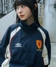 【予約販売】UMBRO アンブロ × TOY MACHINE トイマシーン コラボ トラックジャケット メンズ セットアップ対応 MD3726FWMSJK02 ムラサキスポーツ限定(BLACK-S)
