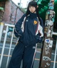 【予約販売】UMBRO アンブロ × TOY MACHINE トイマシーン コラボ トラックジャケット メンズ セットアップ対応 MD3726FWMSJK02 ムラサキスポーツ限定(BLACK-S)