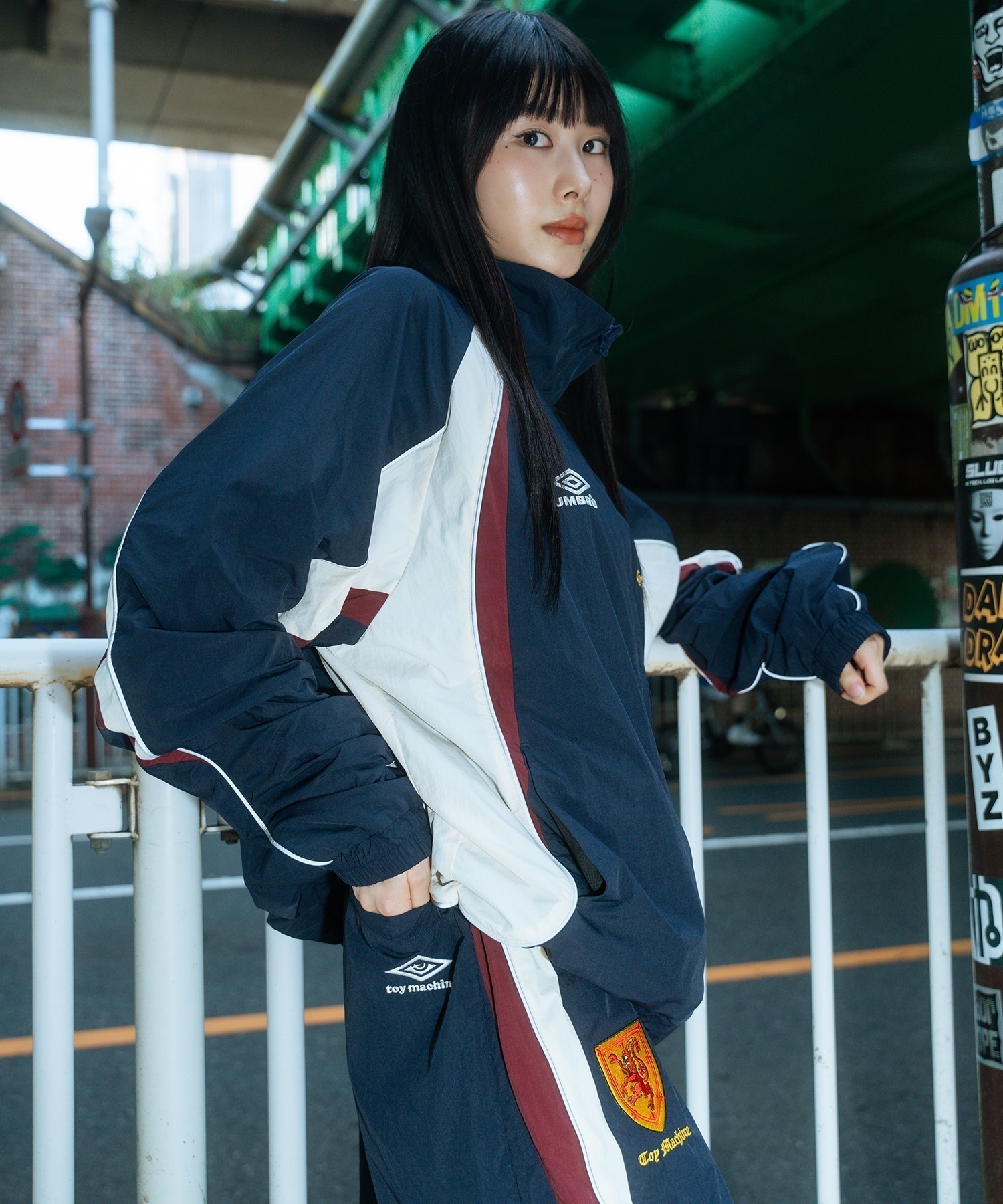 UMBRO TOYMACHINE アンブロ　トイマシーン　ナイロン　セットアップ 予約販売】UMBRO アンブロ × TOY MACHINE トイマシーン コラボ
