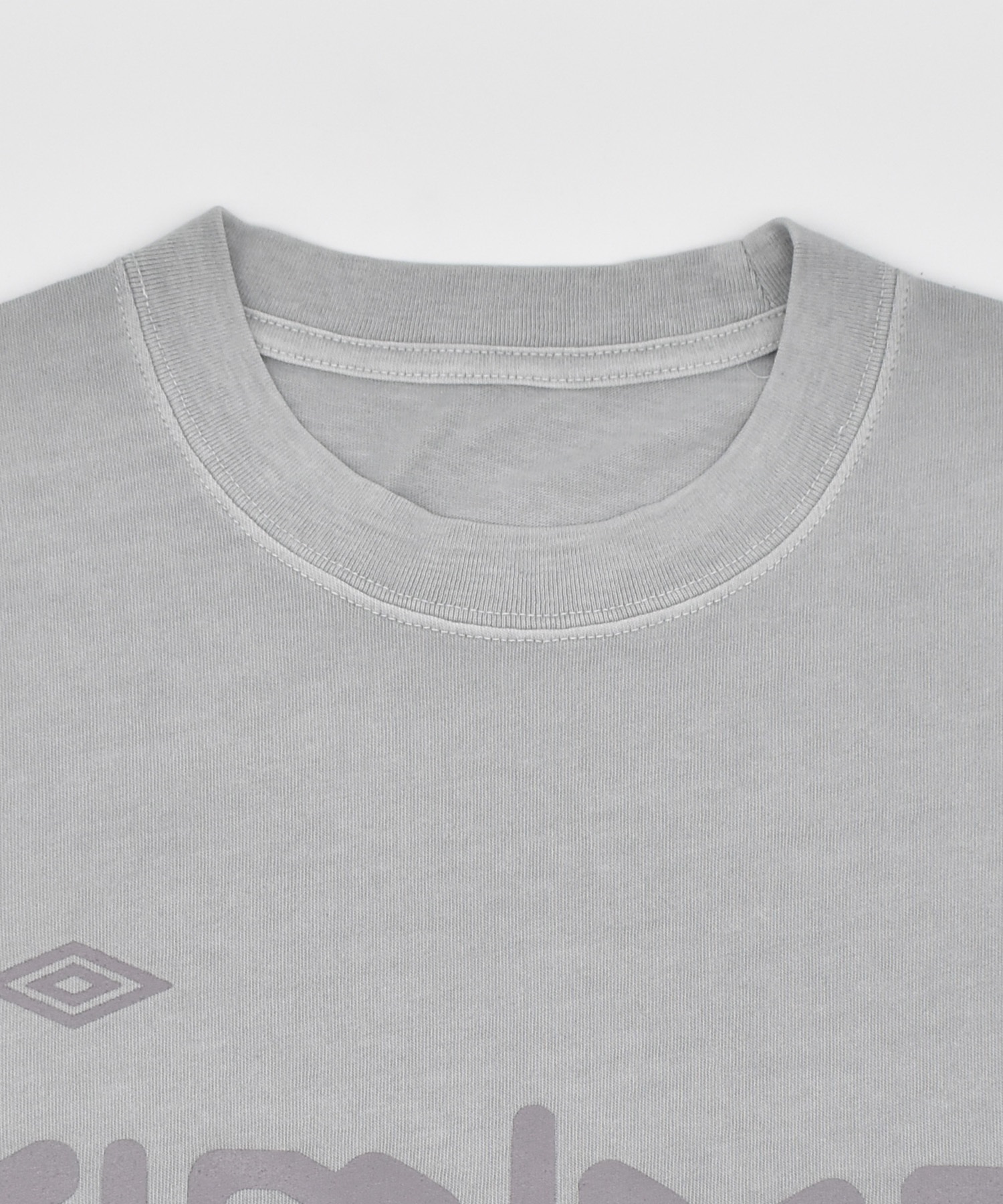 【予約商品 5月上旬より順次発送】UMBRO アンブロ × ALAN SHIRAHAMA 半袖 Tシャツ UM26SSAL-CS01(C.GRAY-M)