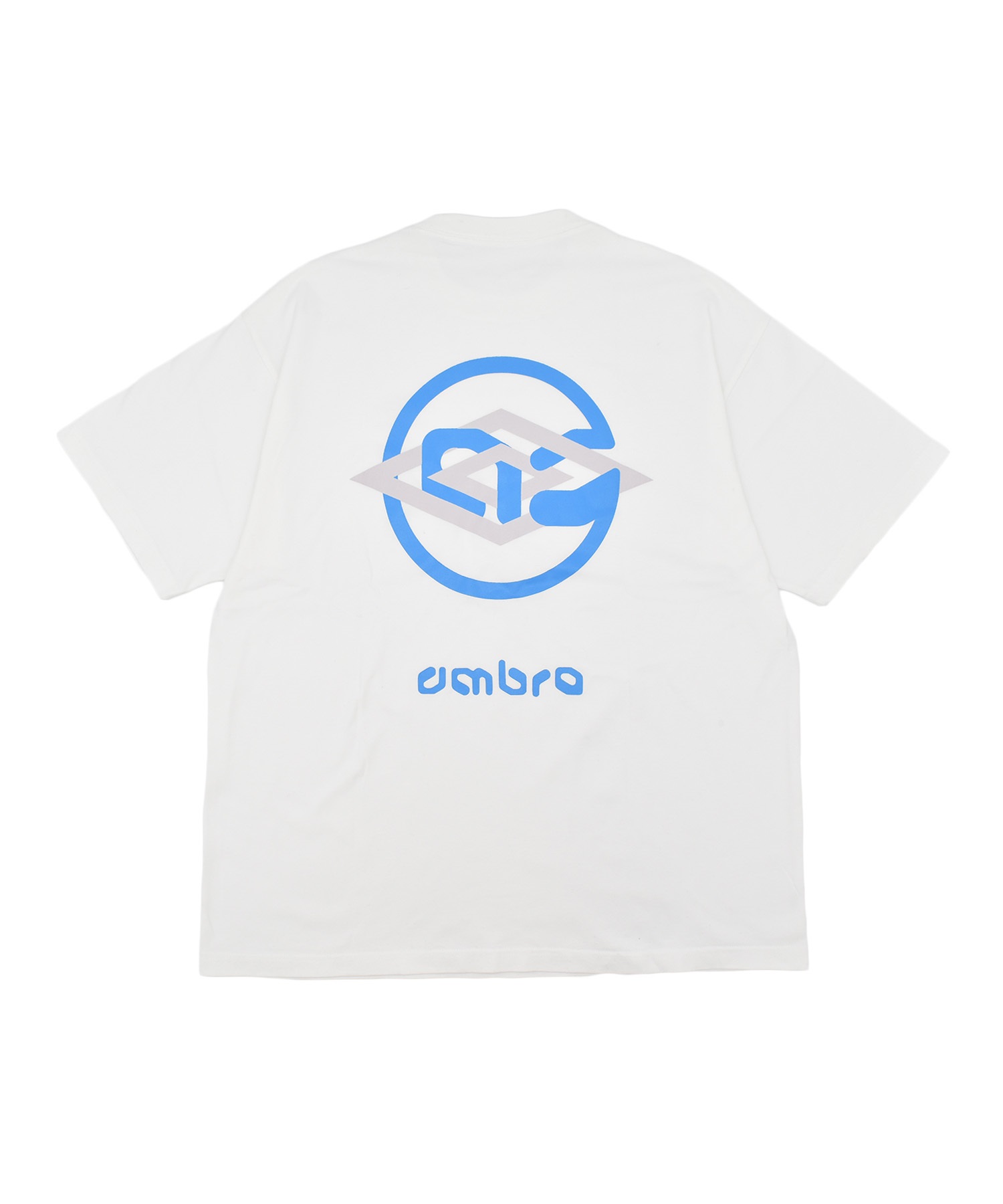 【予約商品 5月上旬より順次発送】UMBRO アンブロ × ALAN SHIRAHAMA 半袖 Tシャツ UM26SSAL-CS02(WHITE-M)