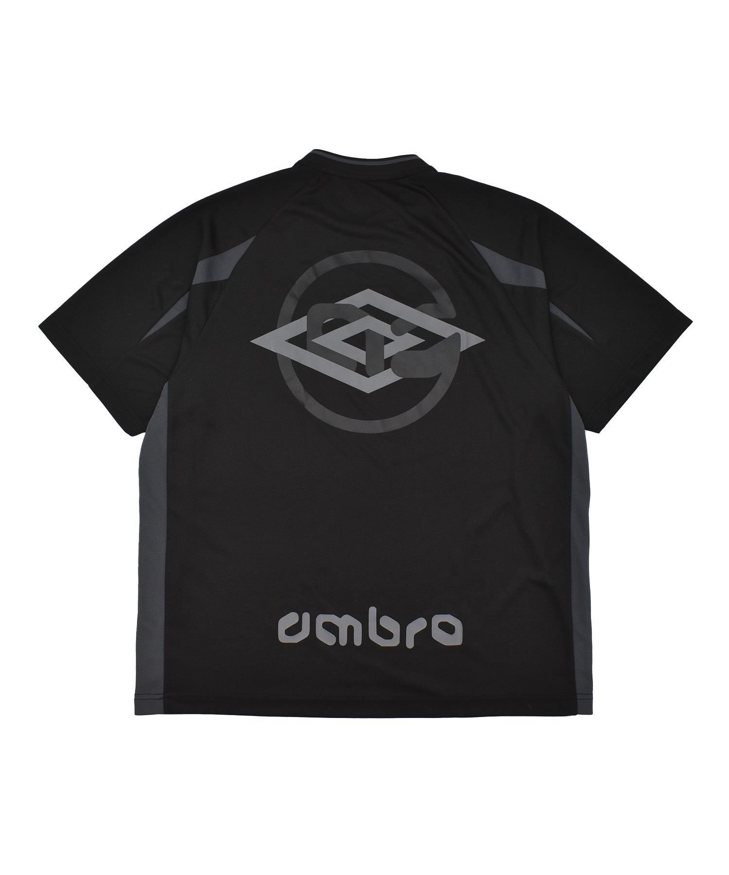 【予約商品 5月上旬より順次発送】UMBRO アンブロ × ALAN SHIRAHAMA ゲームシャツ 半袖 Tシャツ UM26SSAL-GS01(BLACK-M)