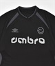 【予約商品 5月上旬より順次発送】UMBRO アンブロ × ALAN SHIRAHAMA ゲームシャツ 半袖 Tシャツ UM26SSAL-GS01(BLACK-M)