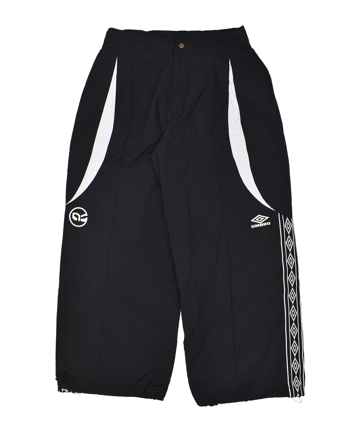 【予約商品 5月上旬より順次発送】UMBRO アンブロ × ALAN SHIRAHAMA トラックパンツ UM26SSAL-PT01(BLACK-M)