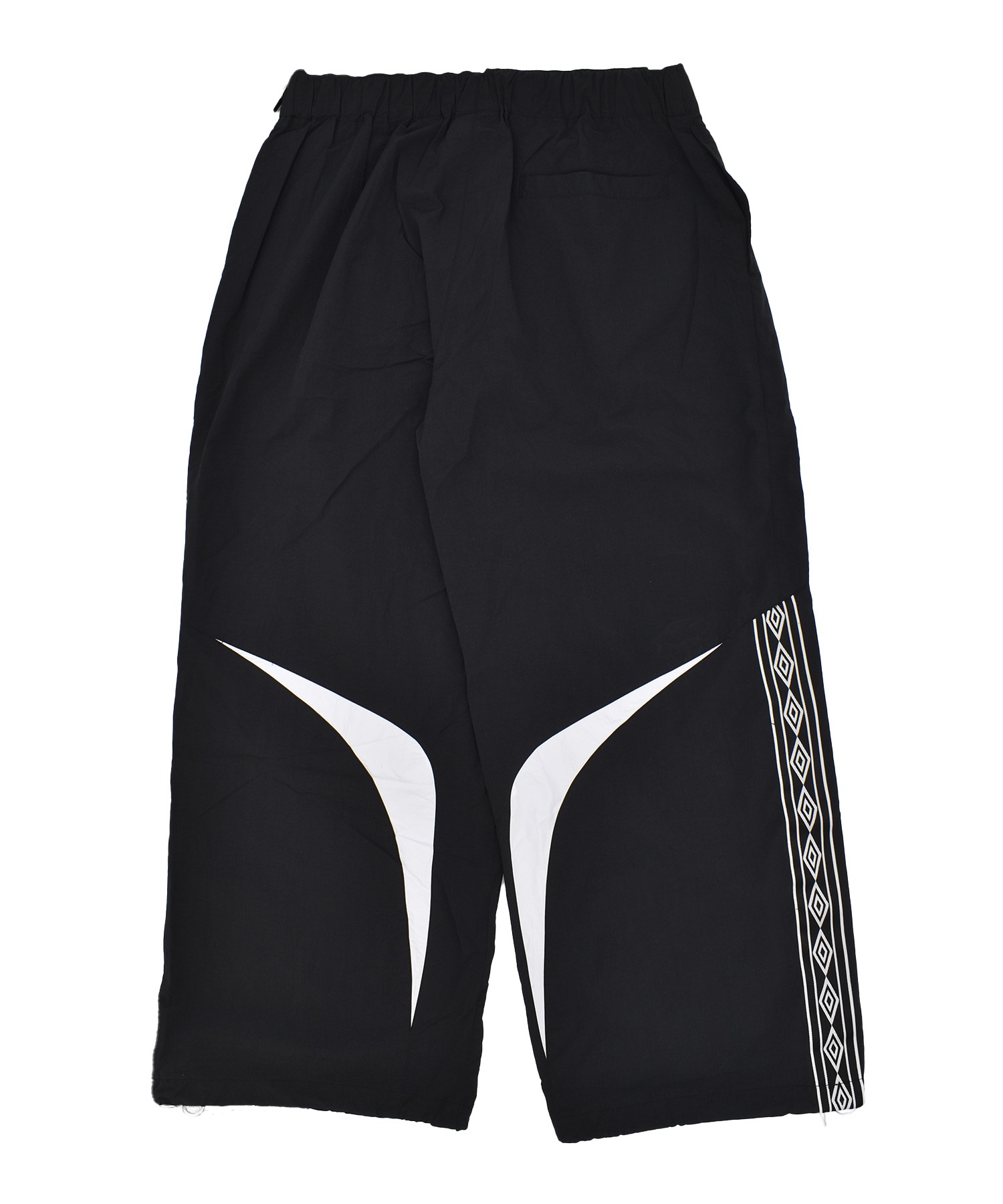 【予約商品 5月上旬より順次発送】UMBRO アンブロ × ALAN SHIRAHAMA トラックパンツ UM26SSAL-PT01(BLACK-M)