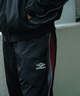 【予約販売】UMBRO アンブロ × TOY MACHINE トイマシーン コラボ トラックパンツ メンズ セットアップ対応 MD3726FWMSPT02 ムラサキスポーツ限定(BLACK-S)