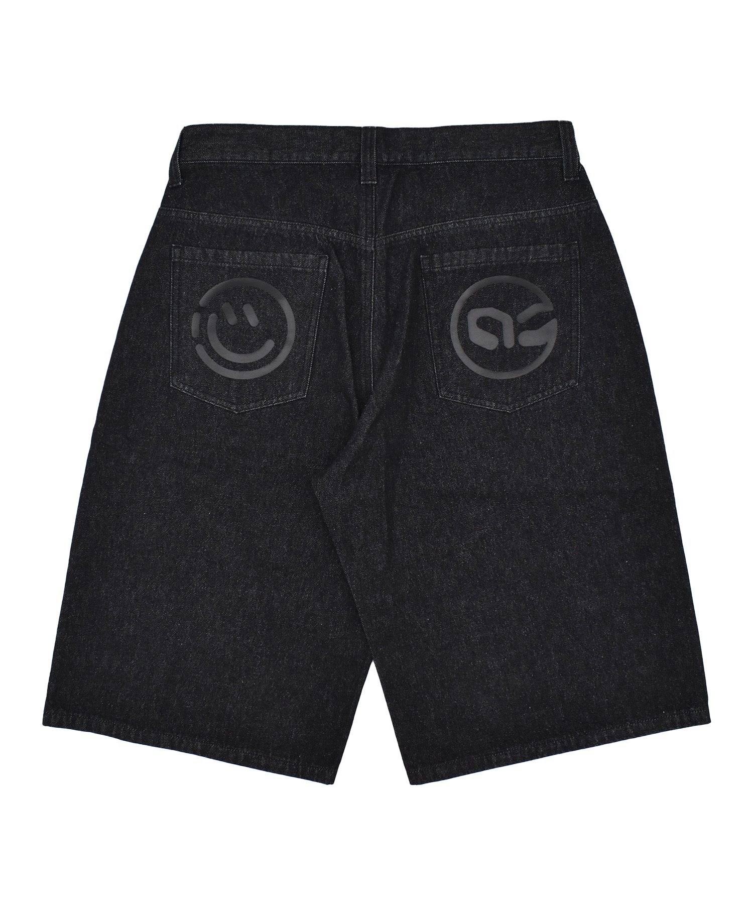 【予約商品 5月上旬より順次発送】UMBRO アンブロ × ALAN SHIRAHAMA デニムショーツ UM26SSAL-PT03(BLACK-M)