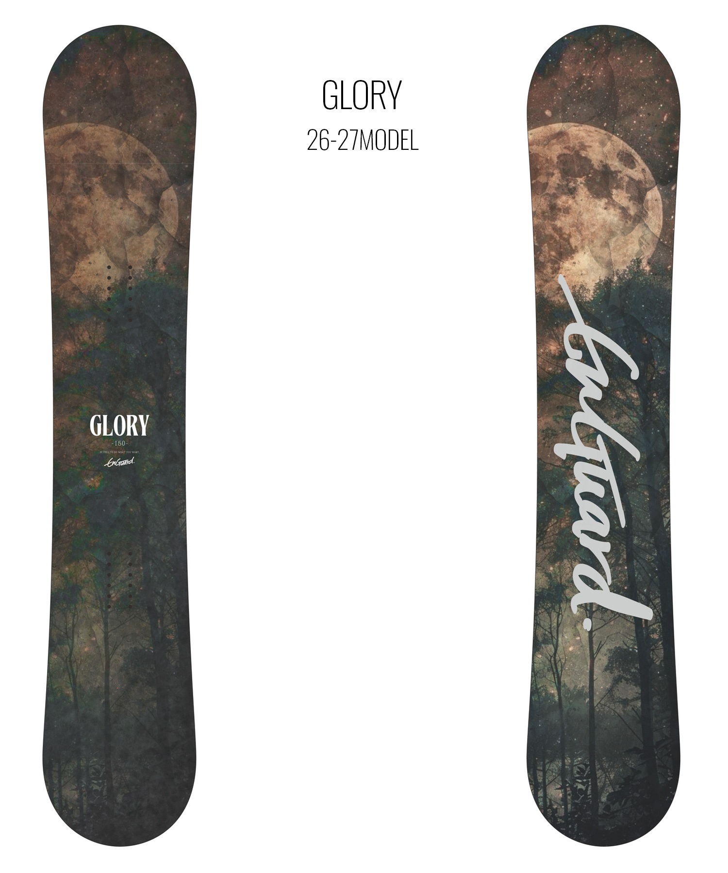 EnGuard アンガード グローリー GLORY スノーボード 板 原澤このみ