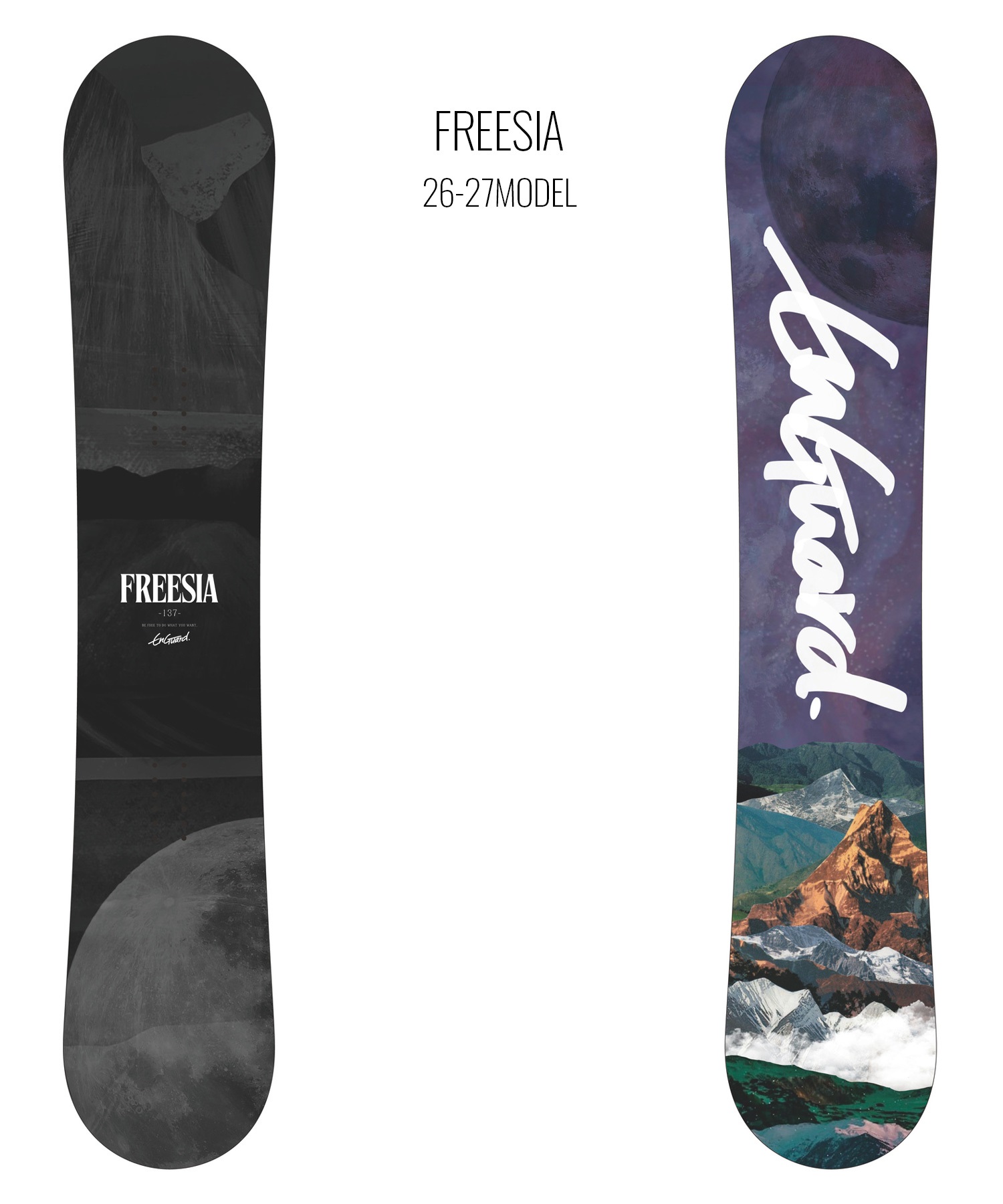 EnGuard アンガード フリージア FREESIA スノーボード 板 原澤このみ