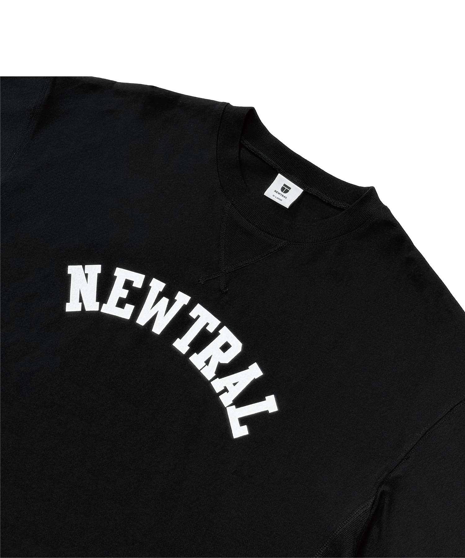 NEWTRAL ニュートラル 半袖 トレーナー スウェット メンズ ロゴ ワン