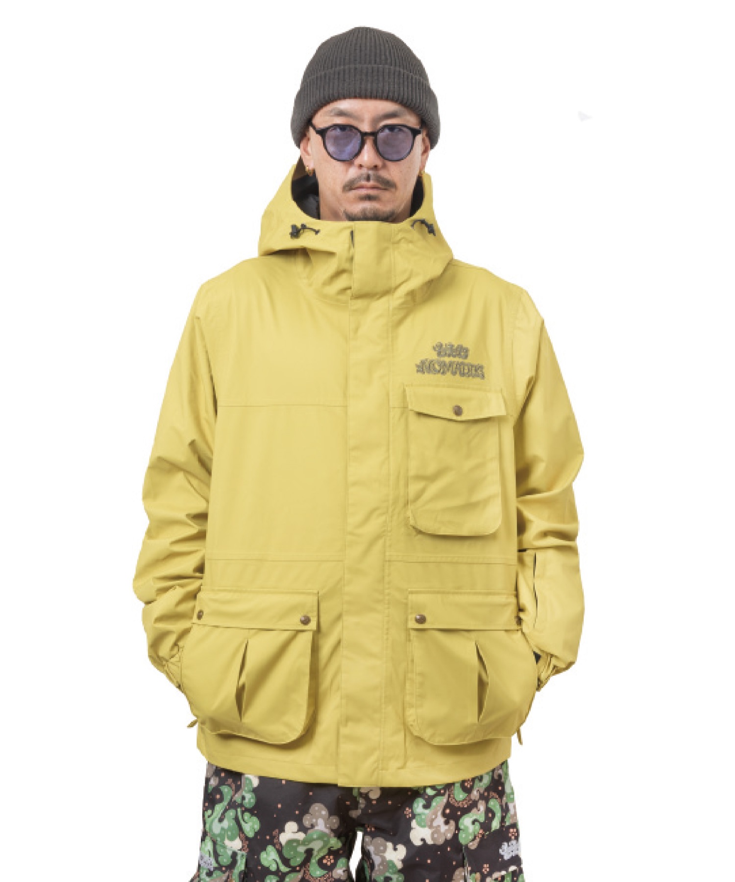 スノーボード NOMADIK 777jacket L nomadik-777-jacket-blue-denim-