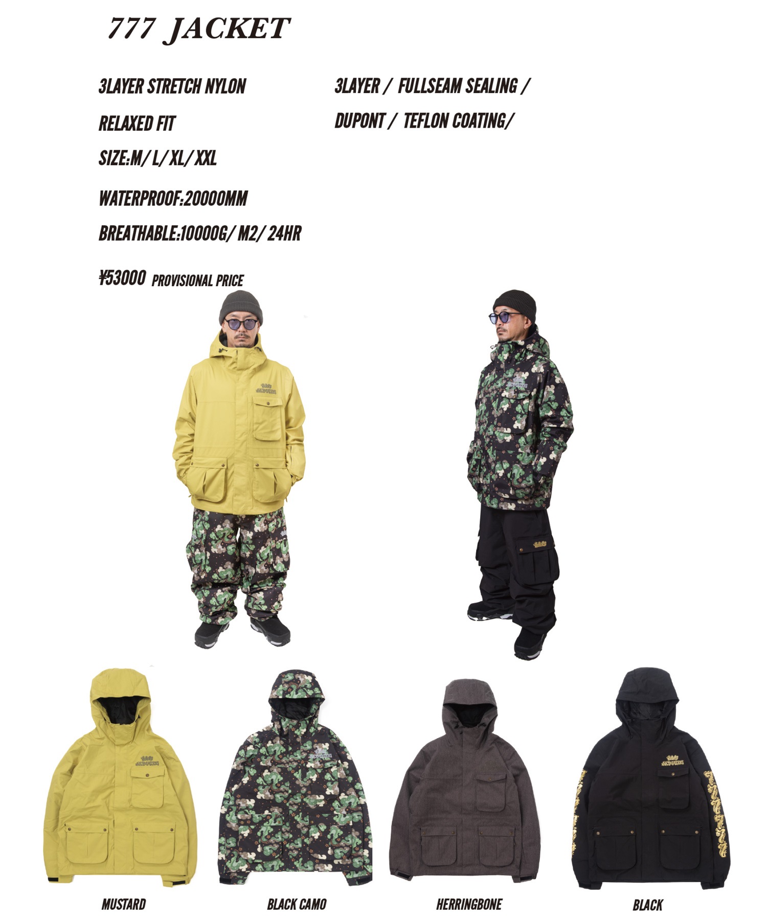 NOMADIK ノマディック スリーセブンジャケット 777 JACKET