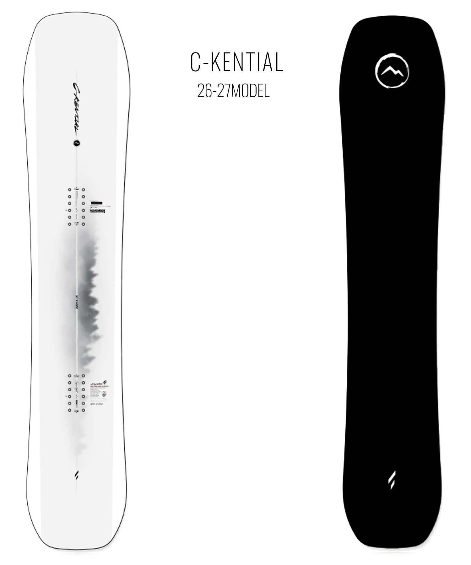NOVEMBER ノーベンバー シーケンシャル C-KENTIAL スノーボード 板 26