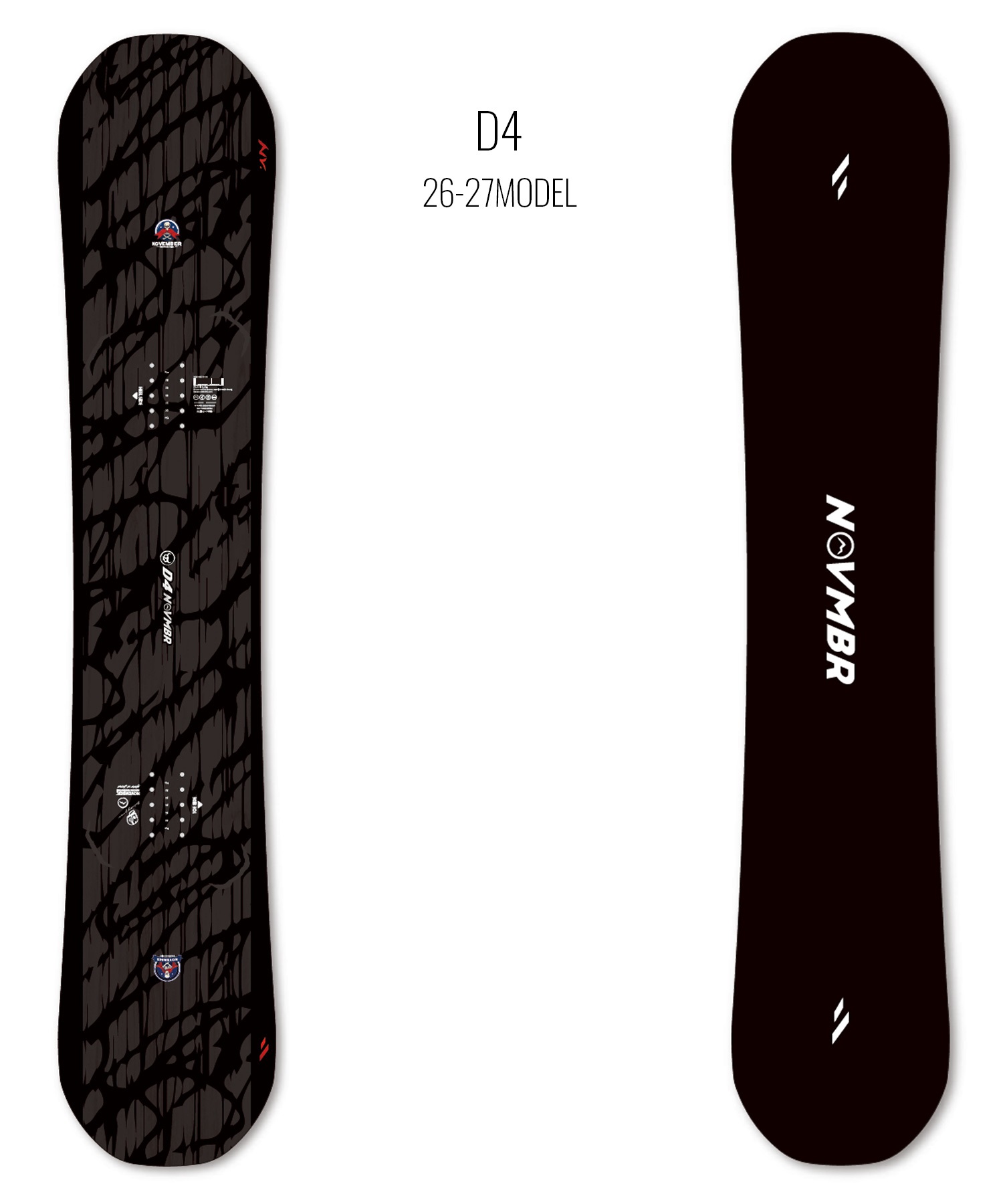 NOVEMBER ノーベンバー ディーフォー D4 スノーボード 板 グラトリ