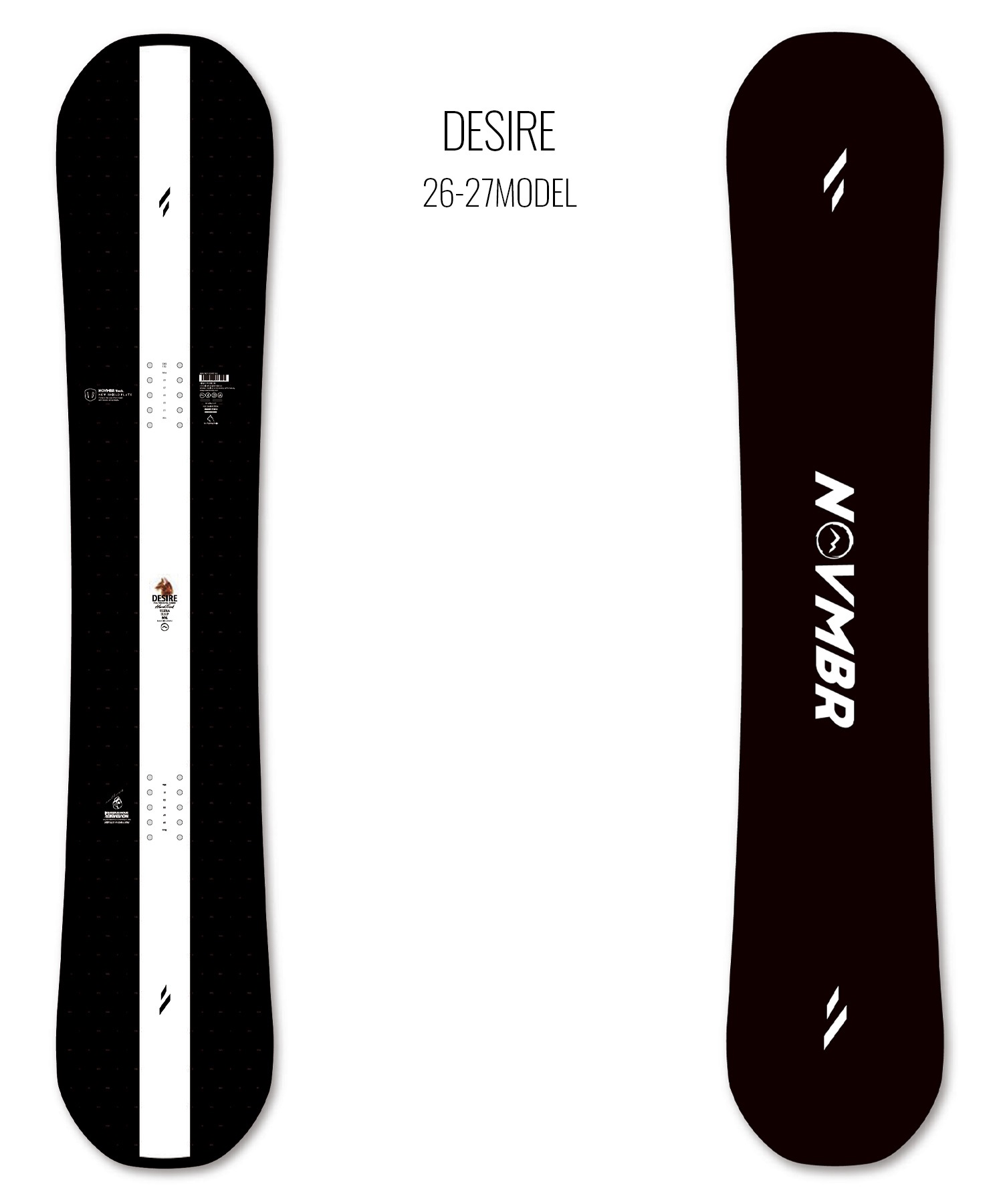 NOVEMBER ノーベンバー デザイア DESIRE スノーボード 板 グラトリ
