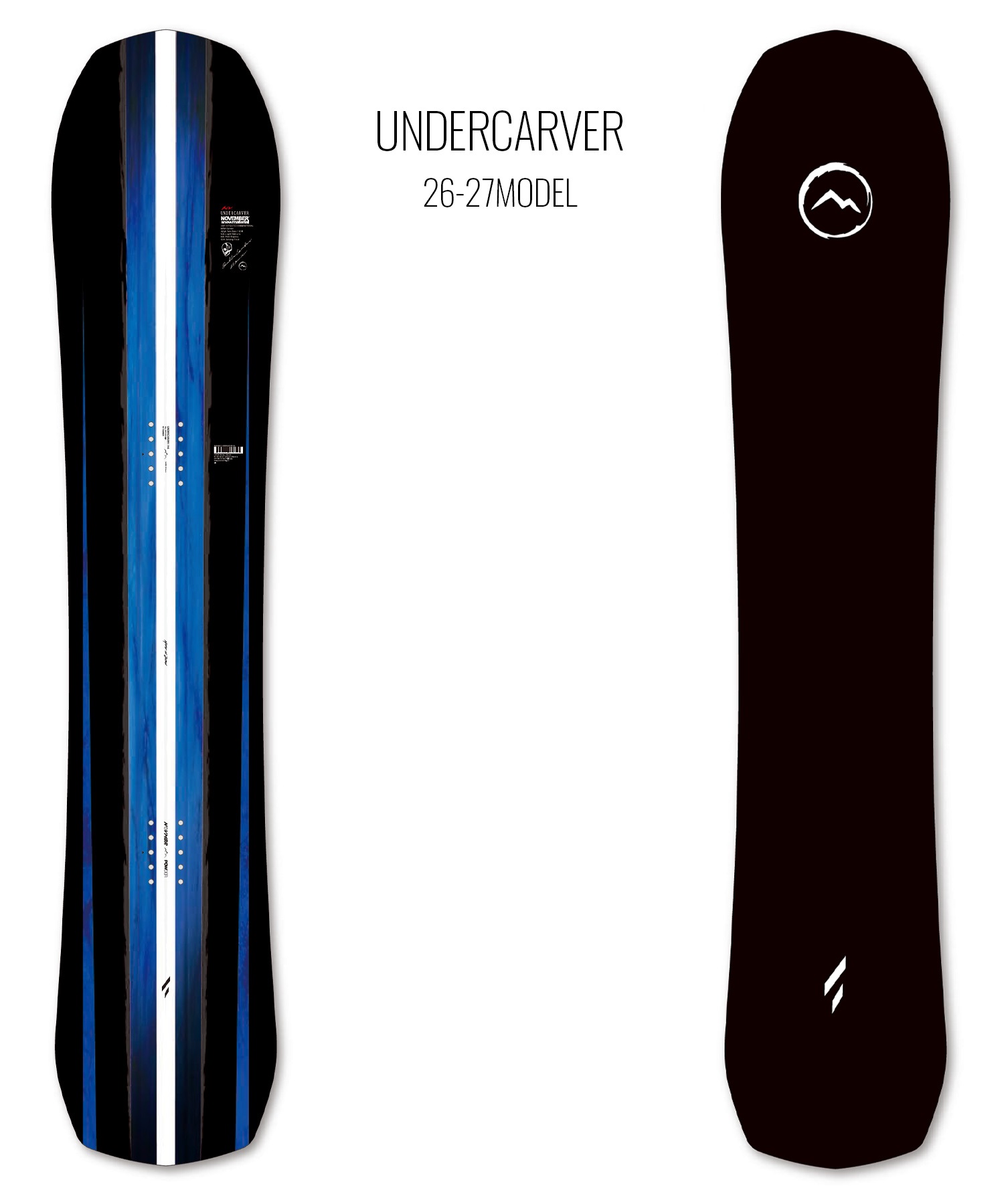 NOVEMBER ノーベンバー アンダーカーバー UNDERCARVER スノーボード 板