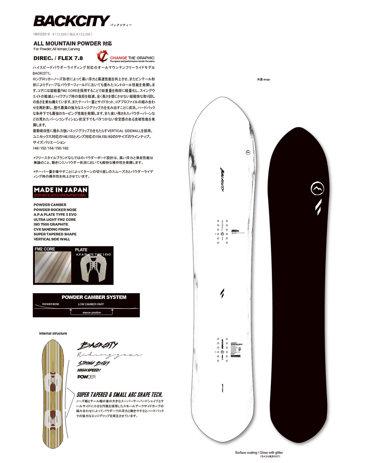 NOVEMBER ノーベンバー バックシティー BACKCITY スノーボード 板