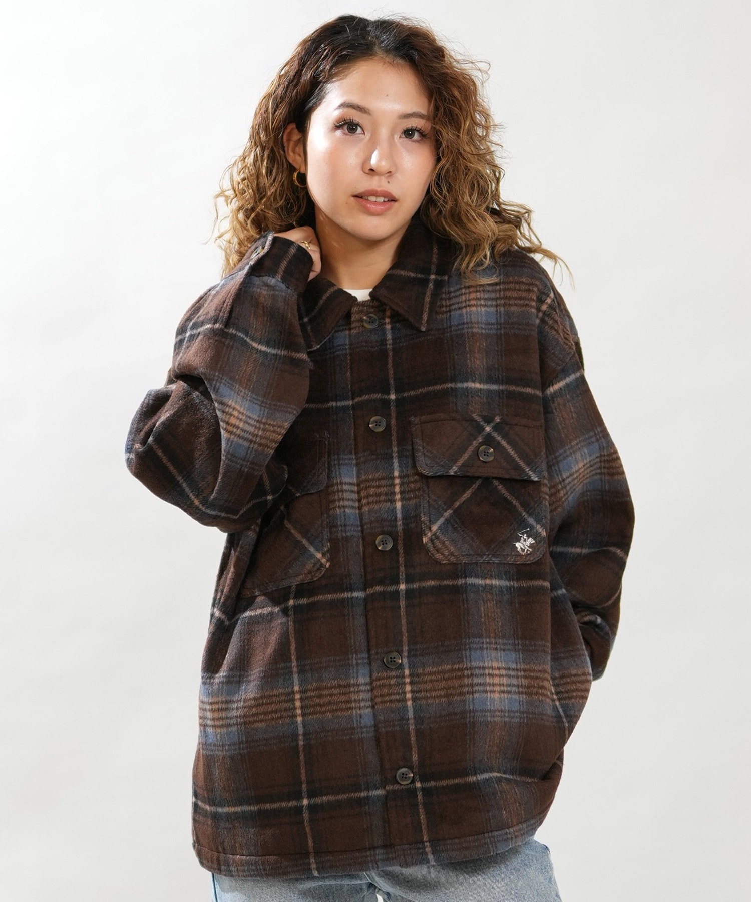 BEVERY HILLS P.C ビバリーヒルズポロクラブ 長袖 シャツ メンズ