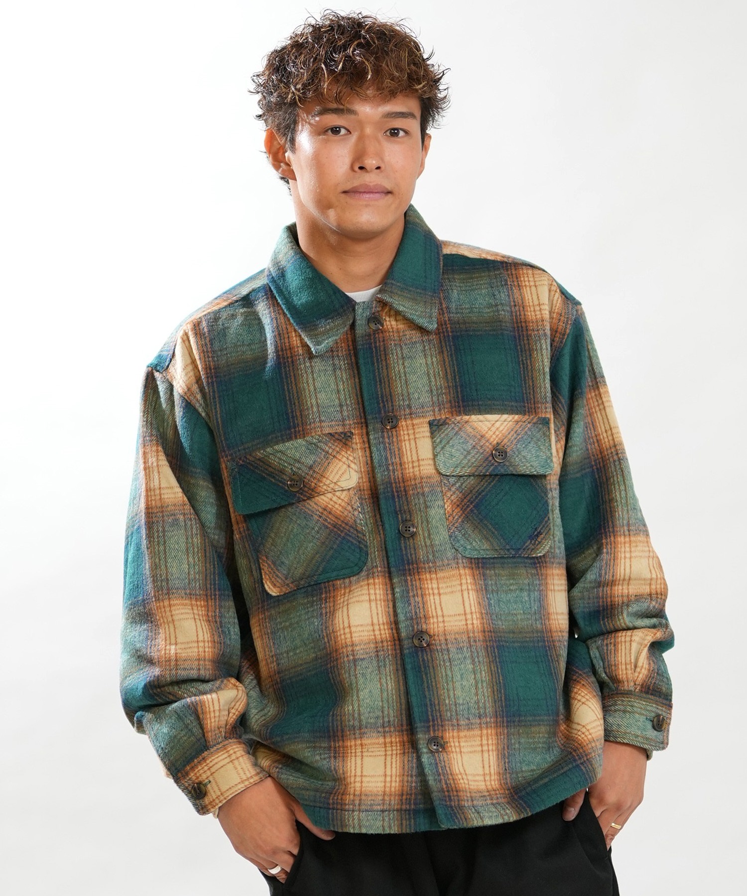 BEVERY HILLS P.C ビバリーヒルズポロクラブ 長袖 シャツ メンズ