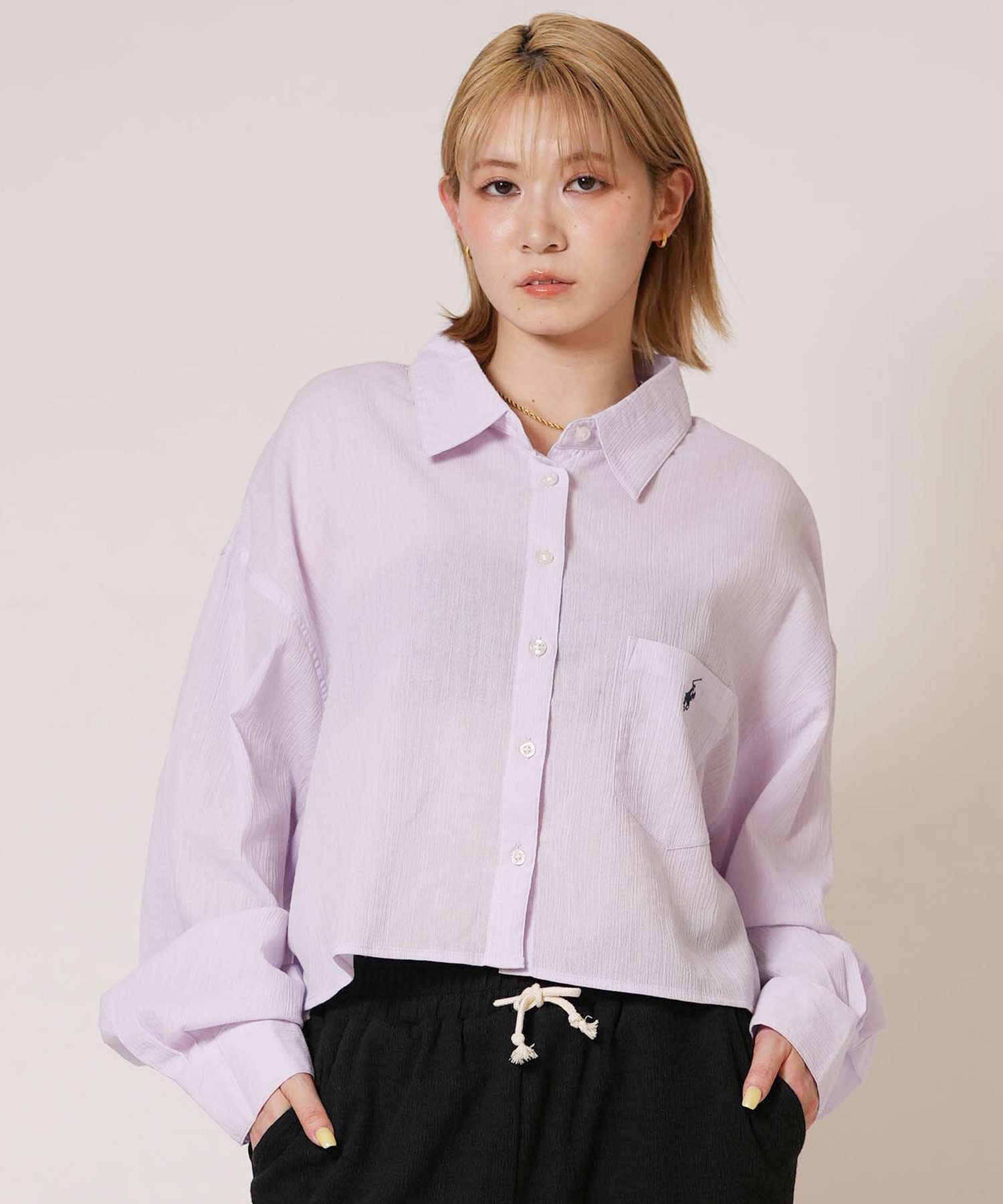 BEVERY HILLS P.C ビバリーヒルズポロクラブ 長袖 シャツ レディース