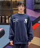 FORGET NEVER フォーゲットネバー トレーナー スウェット メンズ 264OO1TR329FN(GRY-M)