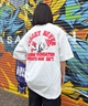 FORGET NEVER フォーゲットネバー コラボレーション 半袖 Tシャツ メンズ バックプリント 263OO1ST943FN ムラサキスポーツ限定(WHT-M)