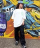FORGET NEVER フォーゲットネバー コラボレーション 半袖 Tシャツ メンズ バックプリント 263OO1ST944FN ムラサキスポーツ限定(WHT-M)
