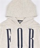 FORGET NEVER フォーゲットネバー プルオーバー パーカー フーディー キッズ 子供 264OO3PK171FN(GRY-130cm)