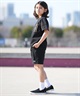 FORGET NEVER フォーゲットネバー 半袖 Tシャツ キッズ ジュニア 子供 グラフィックTシャツ 263OO3ST942FN ムラサキスポーツ限定(BLK-130cm)