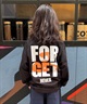 FORGET NEVER フォーゲットネバー 長袖 Tシャツ ロンT キッズ 子供 バックプリント 264OO3LT369FN(WHT-130cm)