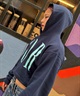 FORGET NEVER フォーゲットネバー プルオーバー パーカー フーディー キッズ 子供 クロップド丈 ショート丈 264OO3PK173FN(GRY-130cm)