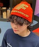 FORGET NEVER フォーゲットネバー ニット帽 ビーニー ニットキャップ キッズ 子供 264OO3HG023FN(BLK-FREE)