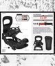 BENTMETAL ベントメタル クリップ CLIP スノーボード バインディング ビンディング フリースタイル オールマウンテン エントリーメンズ 26-27 早期購入(BLACK-S)
