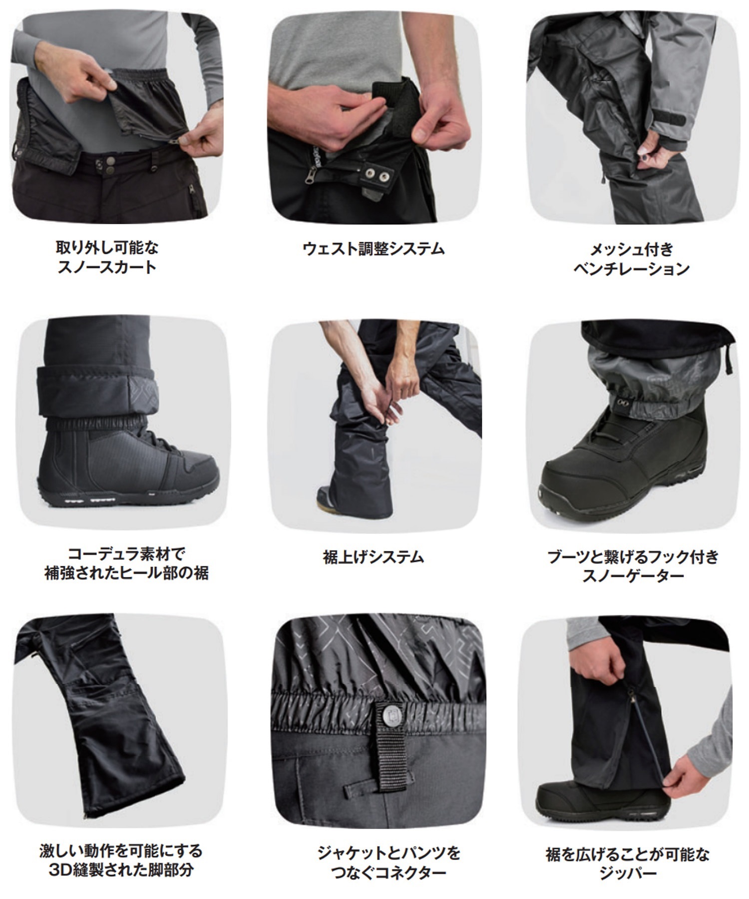 Horsefeathers ホースフェザーズ パンツ ROWEN スノーボード ウェア