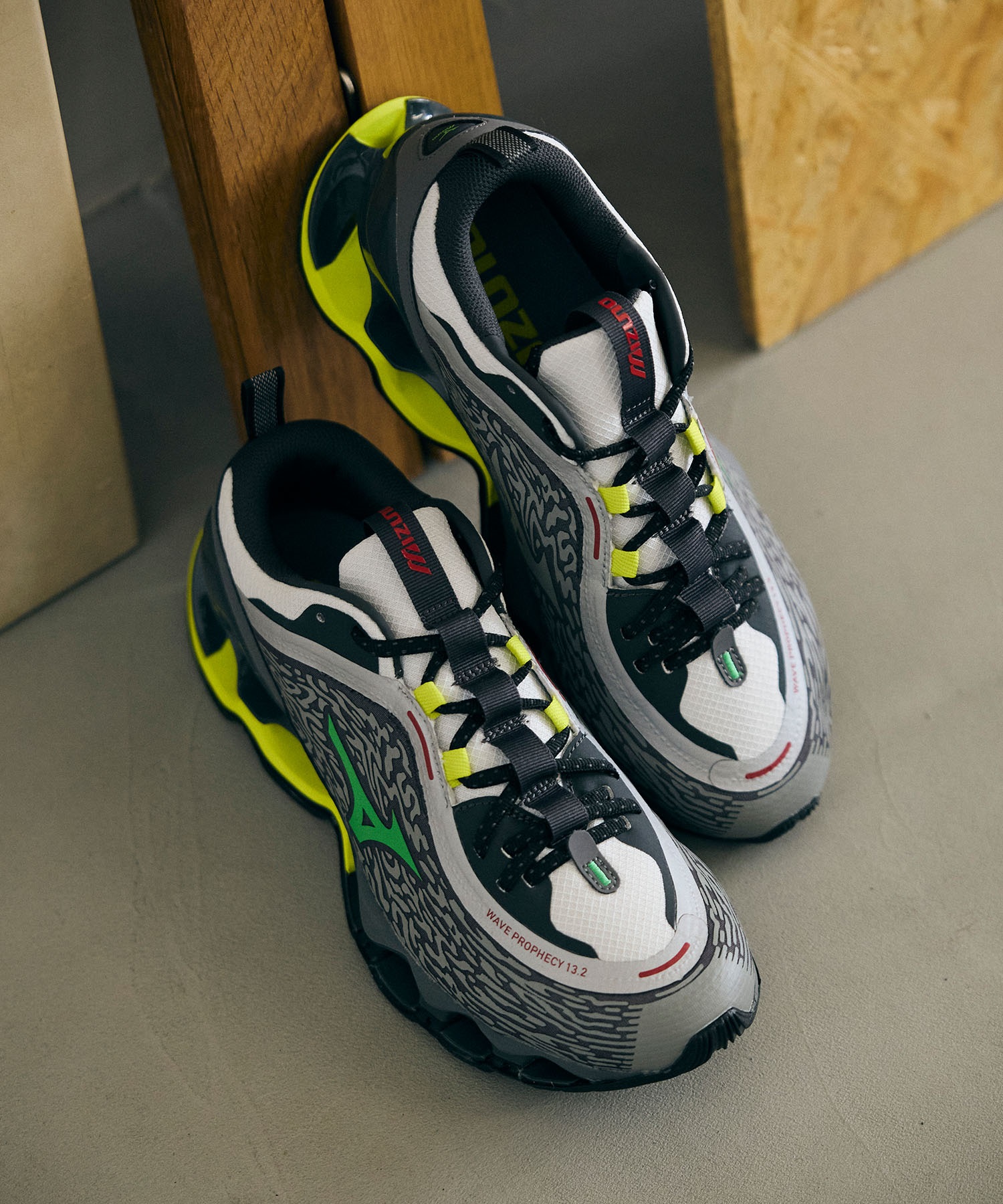MIZUNO ミズノ スニーカー メンズ WAVE PROPHECY 13.2 ウェーブ