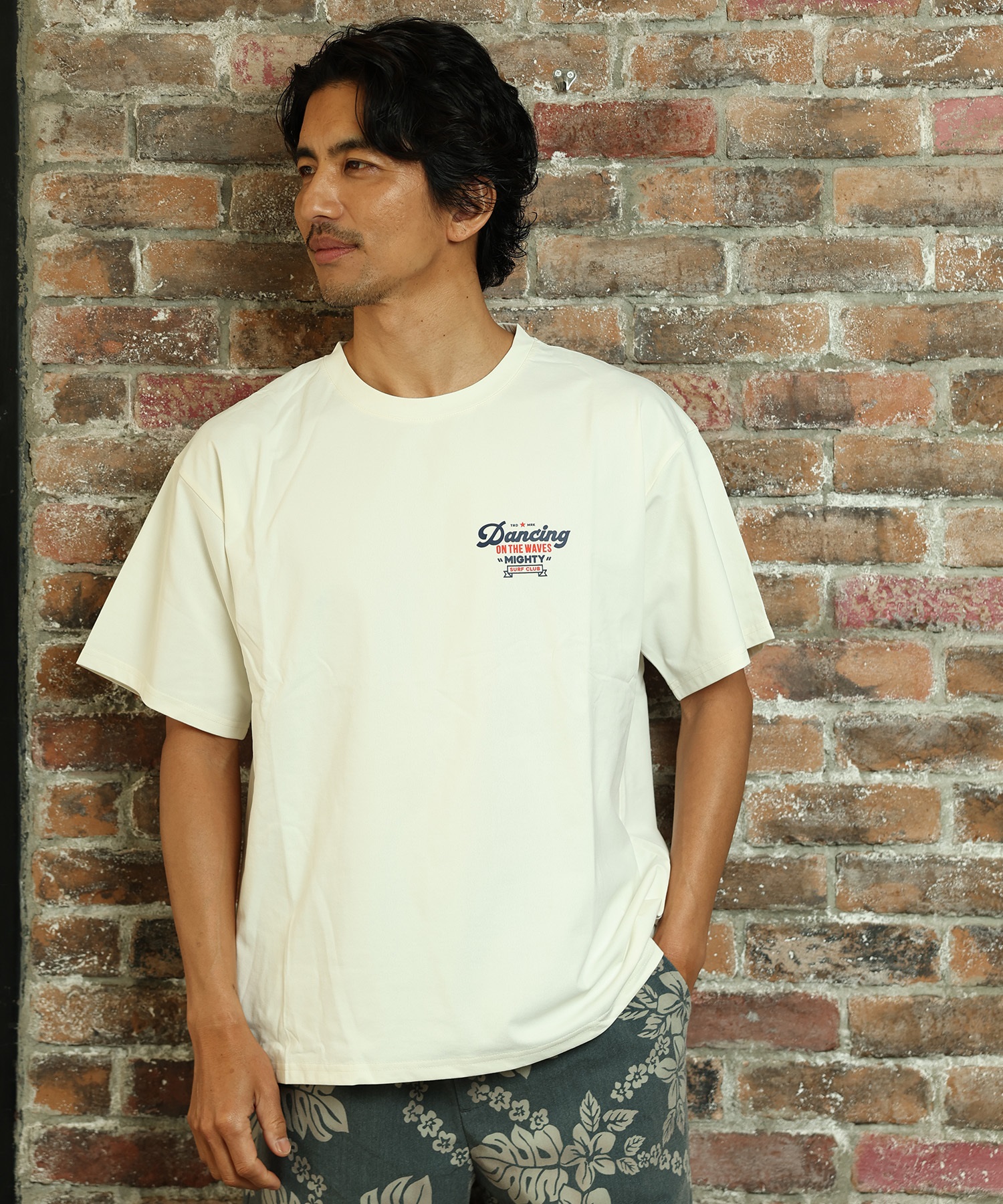 Mighty Surf Club マイティーサーフクラブ 半袖 Tシャツ メンズ バック