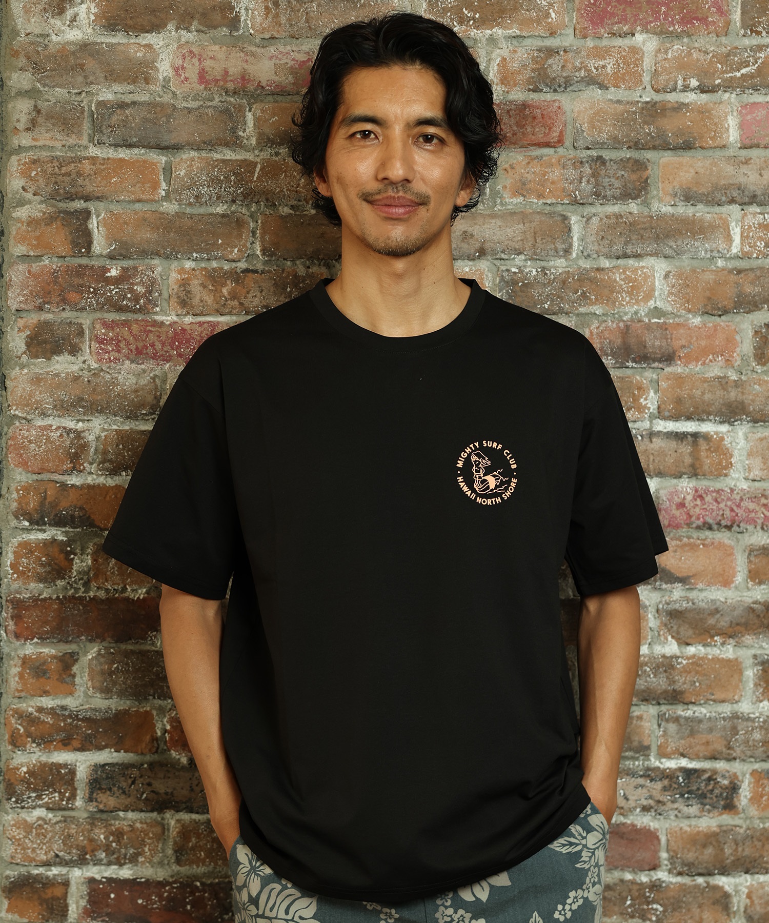 Mighty Surf Club マイティーサーフクラブ 半袖 Tシャツ メンズ バック