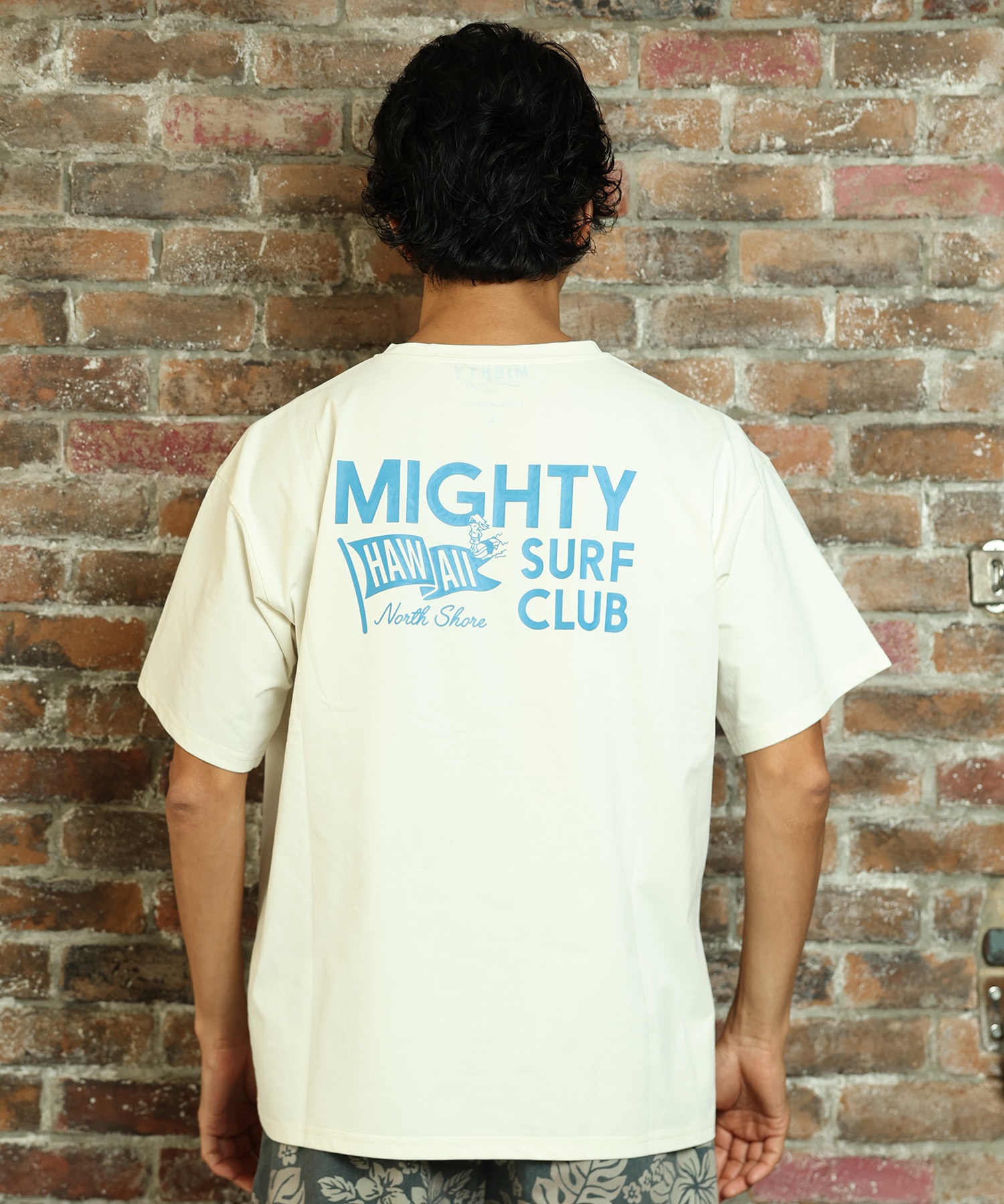 Mighty Surf Club マイティーサーフクラブ 半袖 Tシャツ メンズ バック