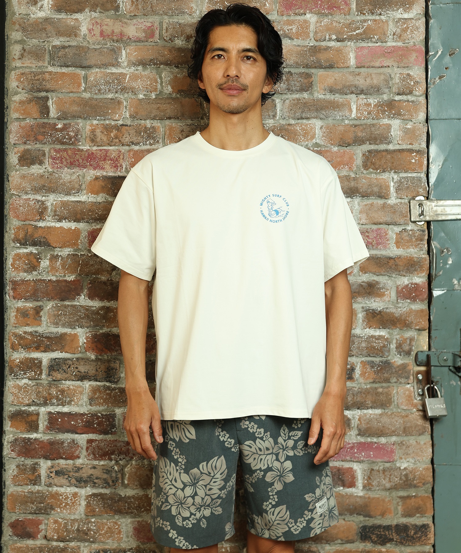 Mighty Surf Club マイティーサーフクラブ 半袖 Tシャツ メンズ バック