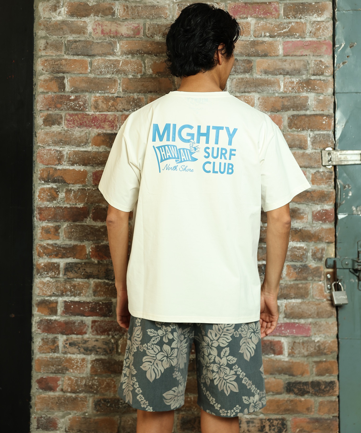 Mighty Surf Club マイティーサーフクラブ 半袖 Tシャツ メンズ バック