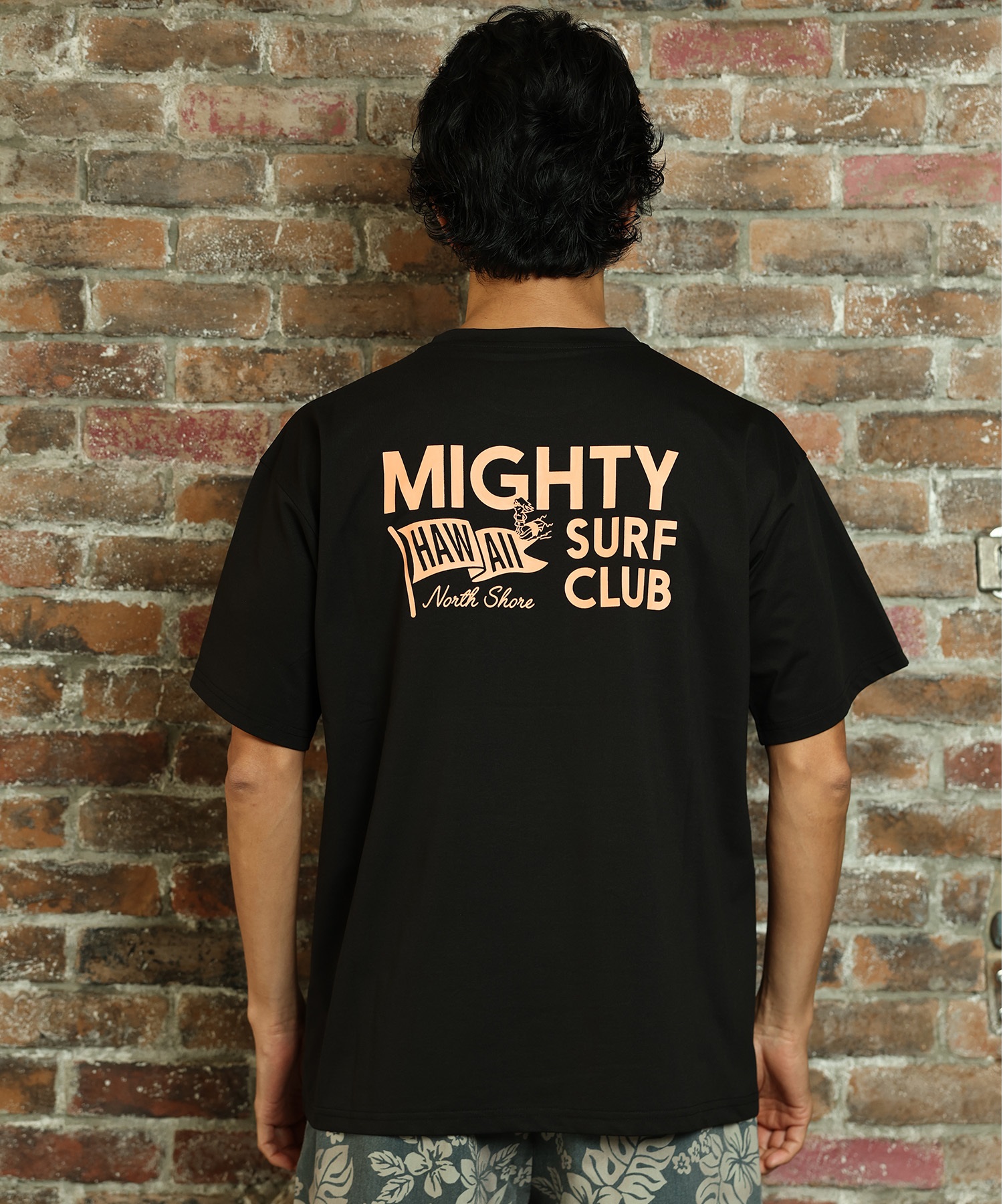 Mighty Surf Club マイティーサーフクラブ 半袖 Tシャツ メンズ バック 