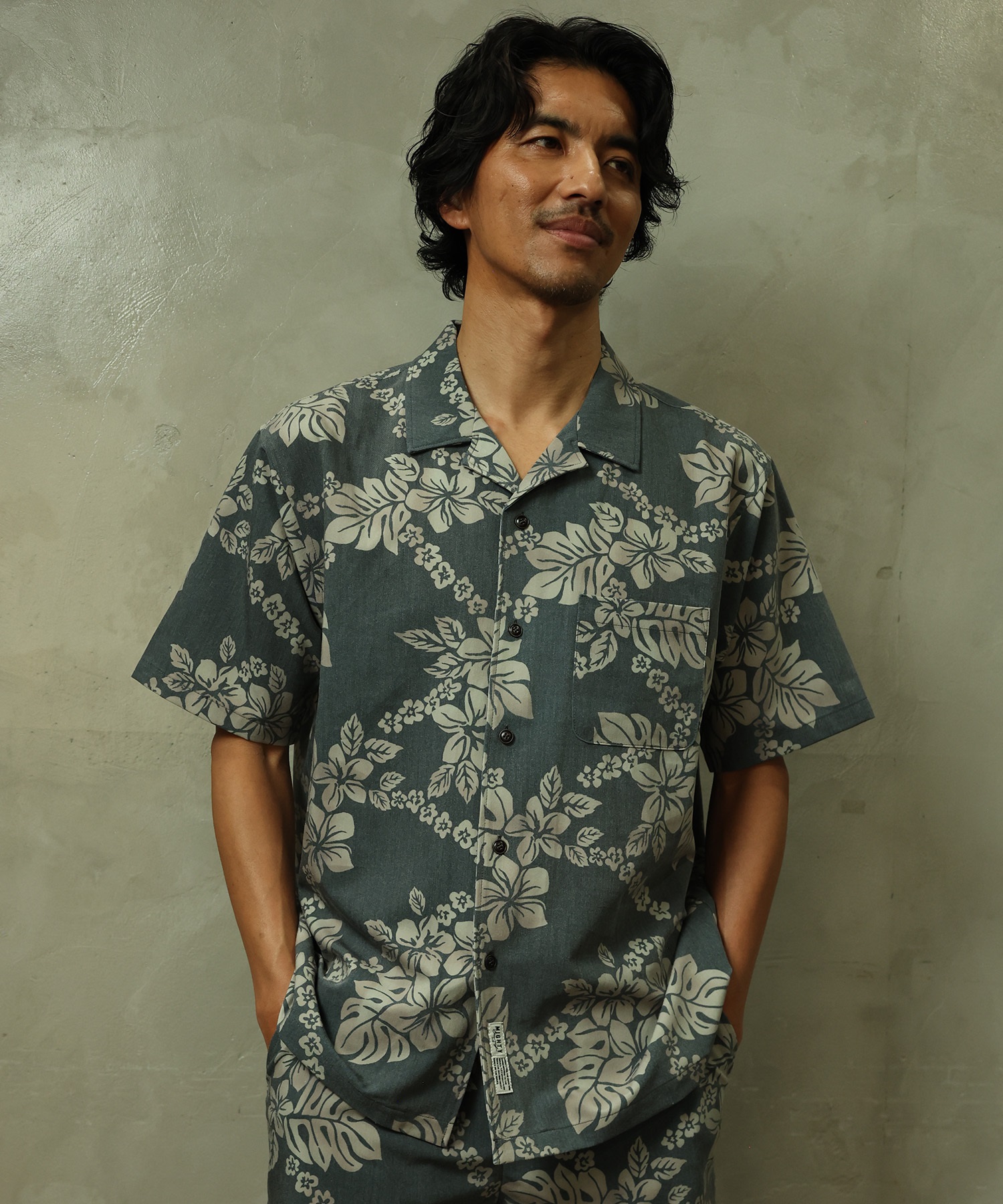 Mighty Surf Club マイティーサーフクラブ 半袖 シャツ メンズ アロハ