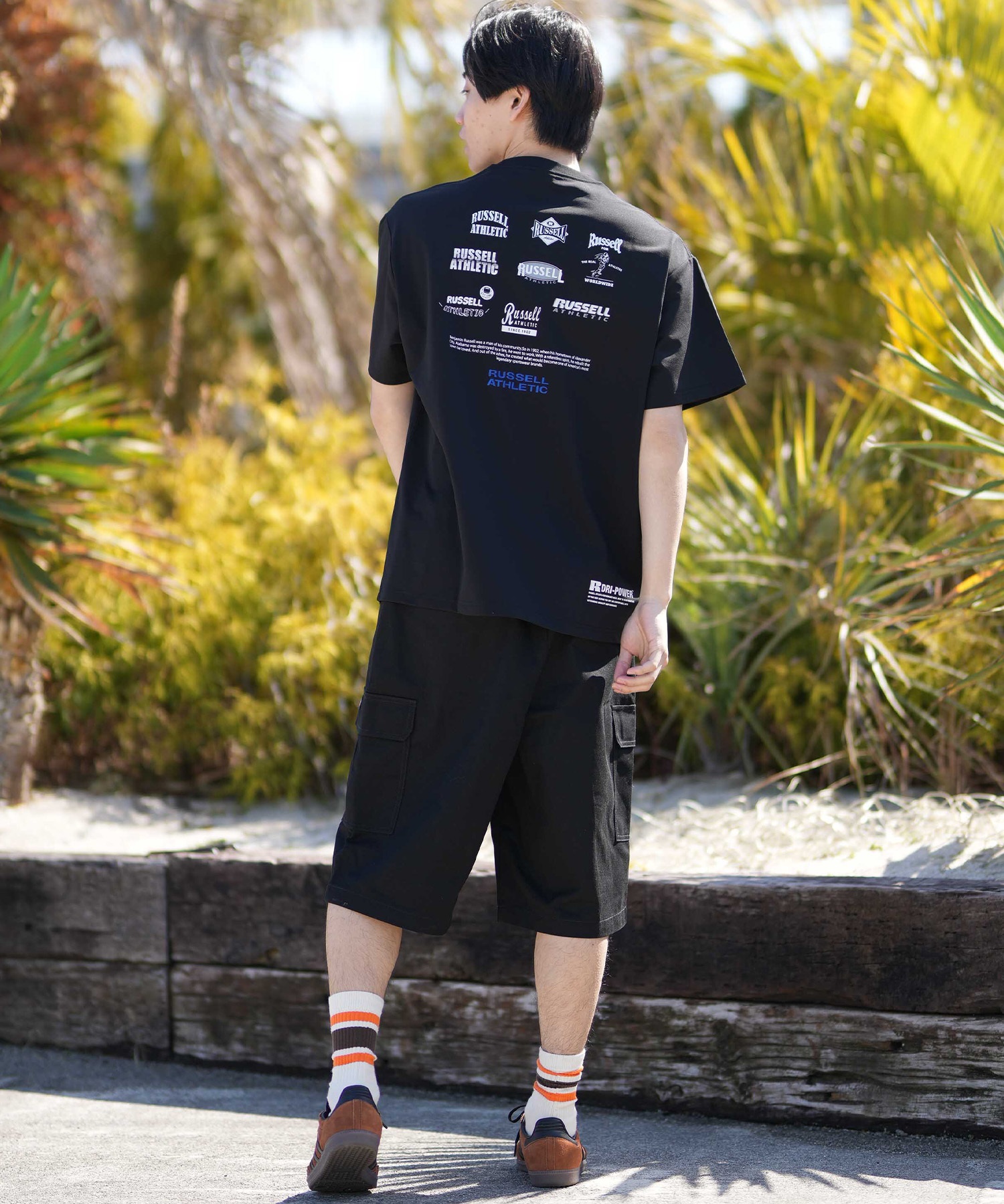 RUSSELL ATHLETIC ラッセルアスレチック 半袖 Tシャツ メンズ UVカット