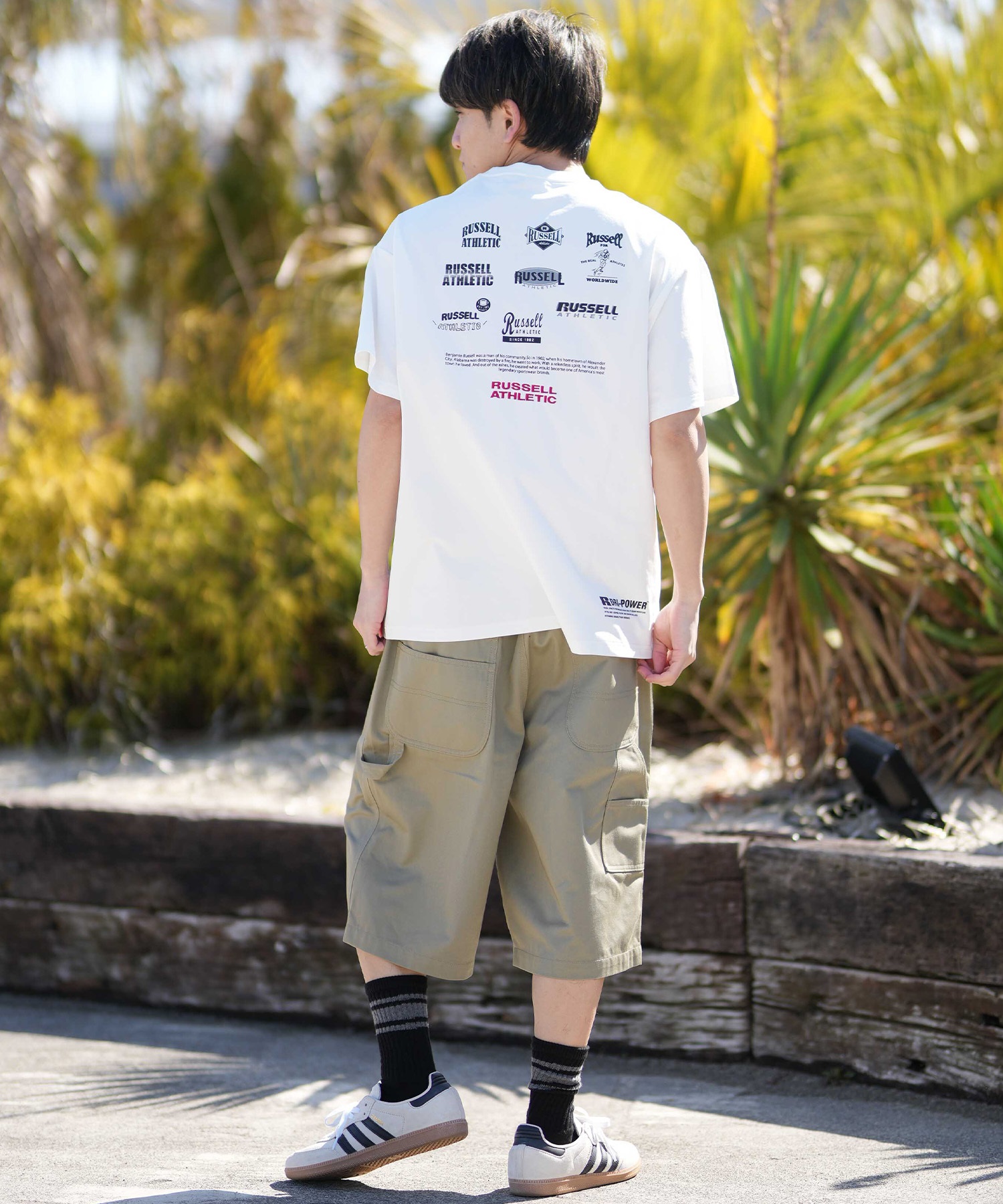 RUSSELL ATHLETIC ラッセルアスレチック 半袖 Tシャツ メンズ UVカット